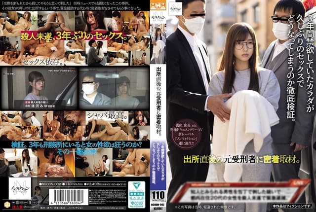 出所直後の元受刑者に密着取材。 3年間禁欲していたカラダが久しぶりのセックスでどうなってしまうのか徹底検証。